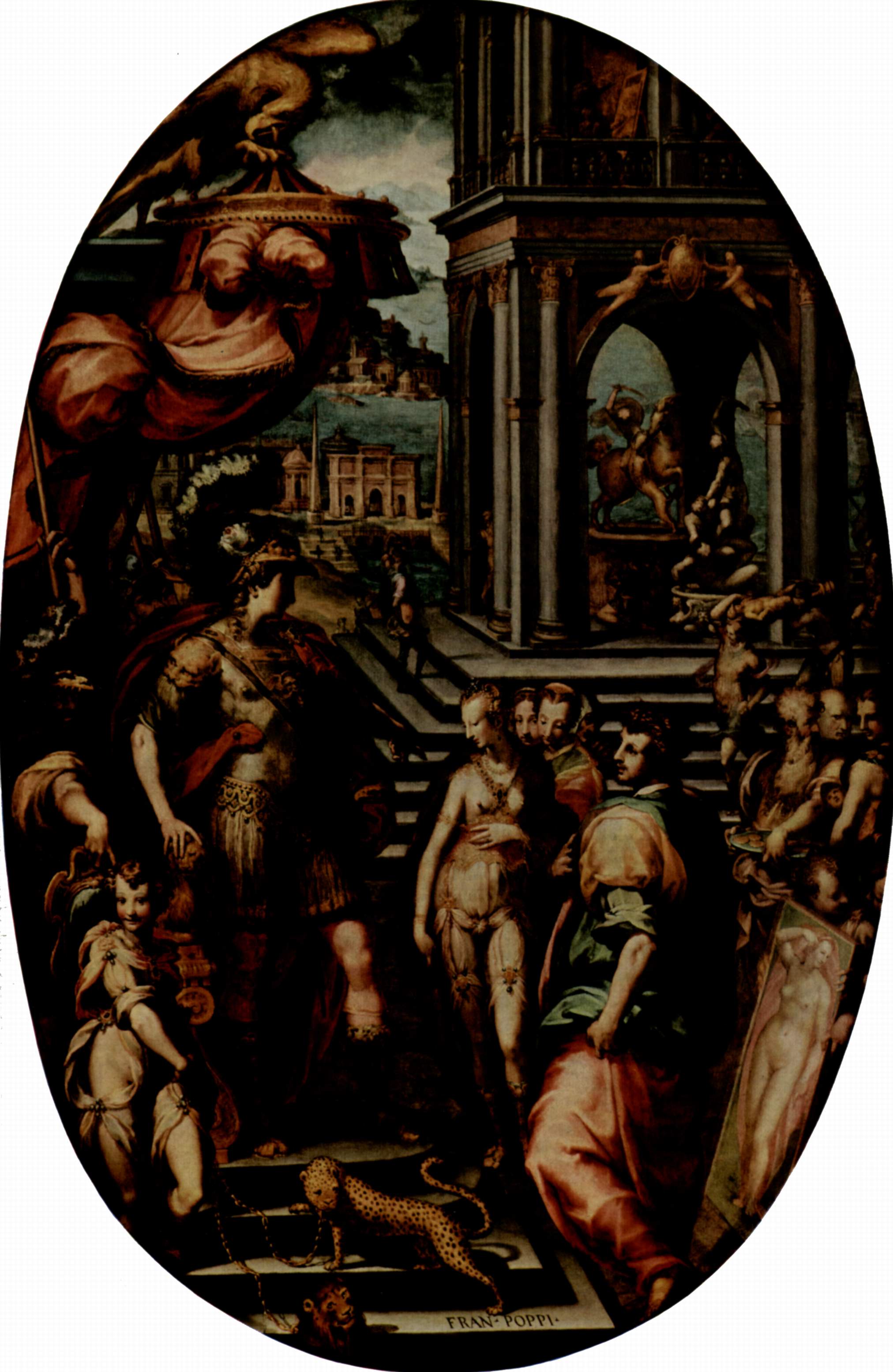 Alexander Giving Campaspe to Apelles